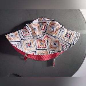 Old Navy Kids Geometric Patterned Hat - Red, Blue, Yellow